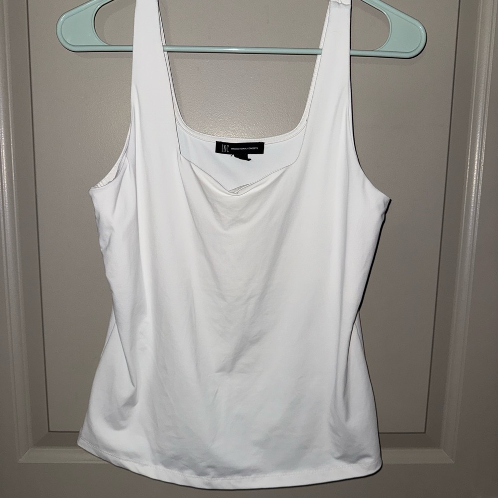 INC International Concepts White Camisole